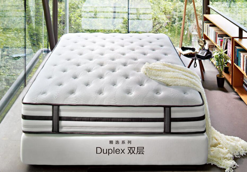 【雙層】3D太空麵料91视频最新网址 DHT彈簧技術 雙麵不同硬度